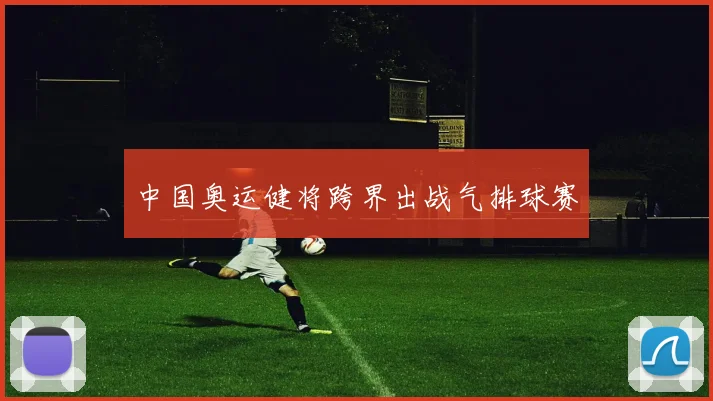 中国奥运健将跨界出战气排球赛